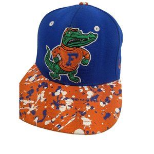 UNIVERSITY OF FLORIDA GATORS Authentic Zephyr YOUTH FLAT BRIM SNAPBACK CAP/HAT
